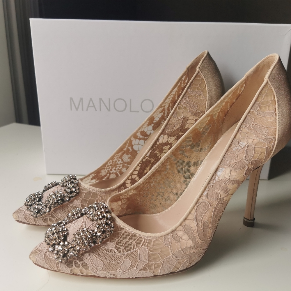 hangisi pointed toe pump 70mm